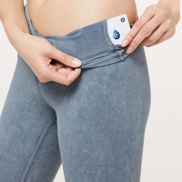 Lululemon Wunder Under High-Rise Tight *Full-On Luxtreme Washed Moon Blue 4 - Picture 4 of 11